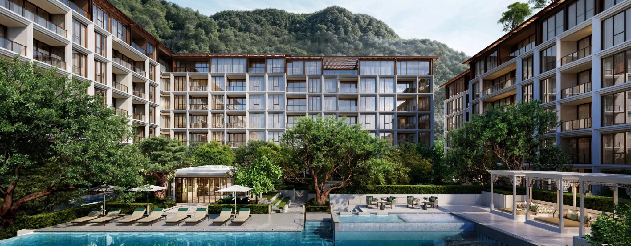 Проект The Residences at InterContinental Phuket Resort застройщика Proud Real Estate